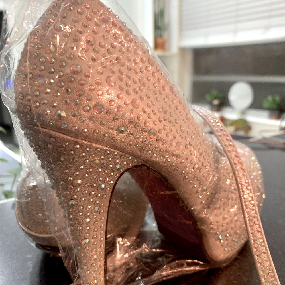 Rhinestone Heels
